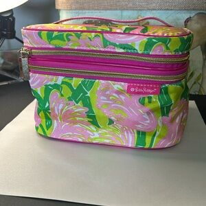 Lilly Pulitzer for Target Pink and Green Tropical Travel Bag